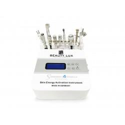 Косметологічний комбайн 9 в 1 BEAUTY LUX SCRUBBER & O2XYGEN 2.0 Електропорація, RF-ліфтинг, Кріотерапія, Киснева мезотерапія, Вакуум, Алмазна мікродермабразія.