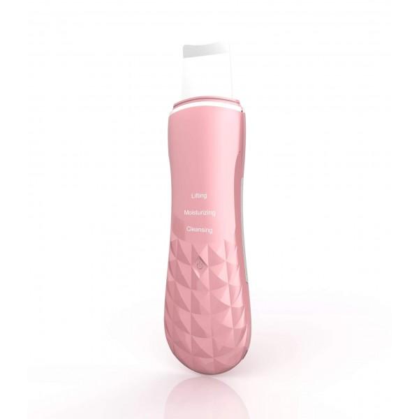 BEAUTY LUX FACE CLEAN PINK Ультразвуковий скрабер для обличчя з функцією прогріву