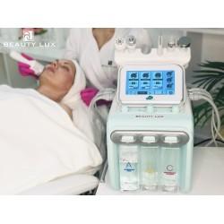 Косметологічний комбайн 7 в 1, BEAUTY LUX H2O2 HYDROGEN Гідропілінг, RF-ліфтинг, Фонофорез, УФ-скраббер, Кріотерапія, Киснева мезотерапія, LED-терапія