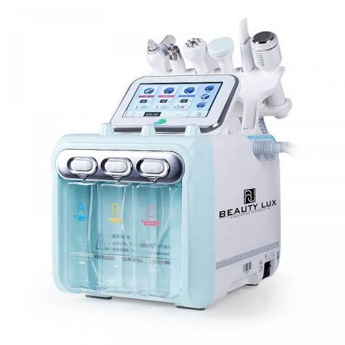 BEAUTY LUX H2O2 HYDROGEN Facial machine 7 in 1, Hydro-peeling, RF-lifting, Phonophoresis, UV-scrubber, Cryotherapy, Oxygen mesotherapy, LED-therapy