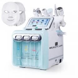 Косметологічний комбайн 7 в 1 BEAUTY LUX H2O2 HYDROGEN LED Гідропілінг, RF-ліфтинг, Фонофорез, УФ-скраббер, Кріотерапія, Киснева мезотерапія, LED-терапія