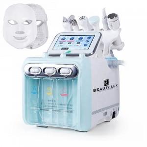 Косметологічний комбайн 7 в 1 BEAUTY LUX H2O2 HYDROGEN LED Гідропілінг, RF-ліфтинг, Фонофорез, УФ-скраббер, Кріотерапія, Киснева мезотерапія, LED-терапія