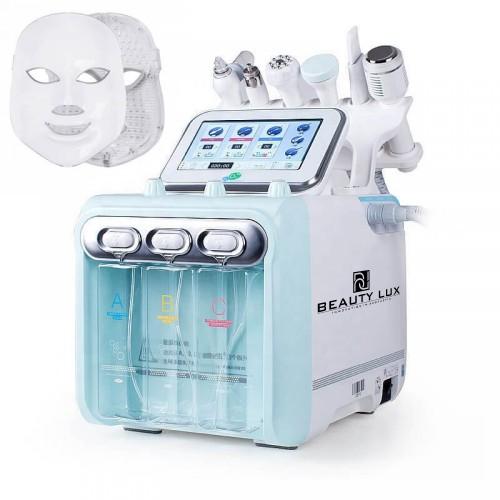 BEAUTY LUX H2O2 HYDROGEN LED Косметологічний комбайн 7 в 1, Гідропілінг, RF-ліфтинг, Фонофорез, УФ-скраббер, Кріотерапія, Киснева мезотерапія, LED-терапія