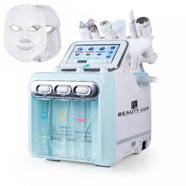 BEAUTY LUX H2O2 HYDROGEN LED Косметологічний комбайн 7 в 1, Гідропілінг, RF-ліфтинг, Фонофорез, УФ-скраббер, Кріотерапія, Киснева мезотерапія, LED-терапія