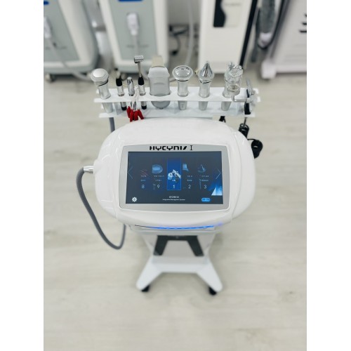 BEAUTY LUX AQUA SKIN SMART 2.0 Косметологічний комбайн 9 в 1, Мікрострум, RF, Фонофорез, УФ-скраббер, Електропорація, Кріотерапія