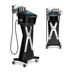 Косметологічний комбайн 9 в 1 BEAUTY LUX AQUA SKIN SMART 2.0 Black  Мікроструми, РФ, Фонофорез, УЗ скраббер, Електропорація, Кріотерапія