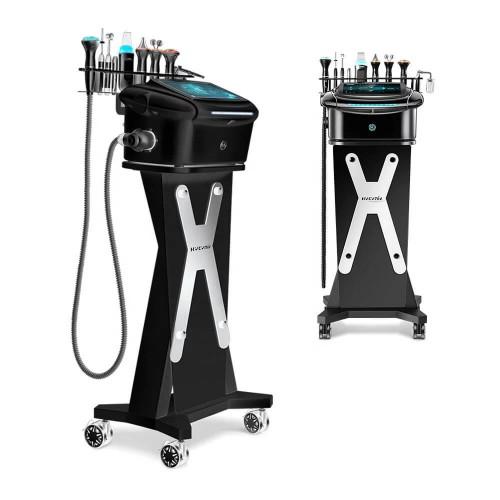 BEAUTY LUX AQUA SKIN SMART 2.0 Black Косметологічний комбайн 9 в 1, Мікроструми, РФ, Фонофорез, УЗ скраббер, Електропорація, Кріотерапія