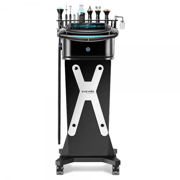 BEAUTY LUX AQUA SKIN SMART 2.0 Black Косметологічний комбайн 9 в 1, Мікроструми, РФ, Фонофорез, УЗ скраббер, Електропорація, Кріотерапія